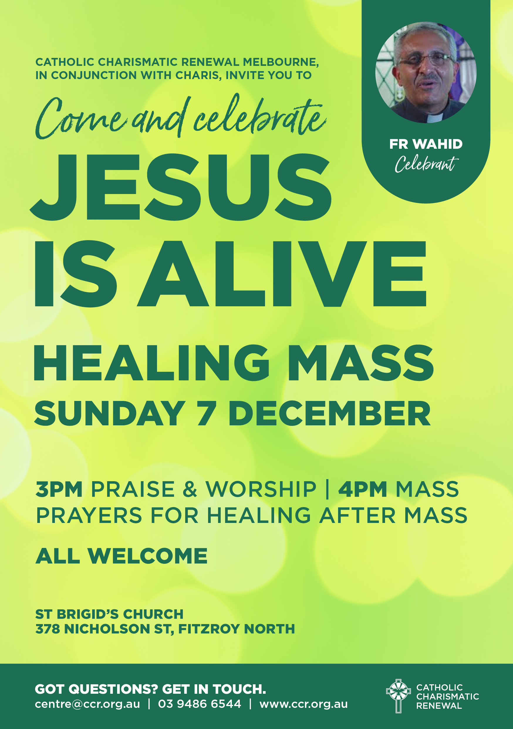 Healing Mass - 7 December 2025