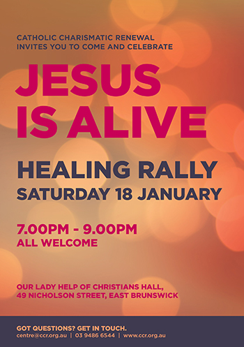 Jesus is Alive Healing Rally - 18 January 2025